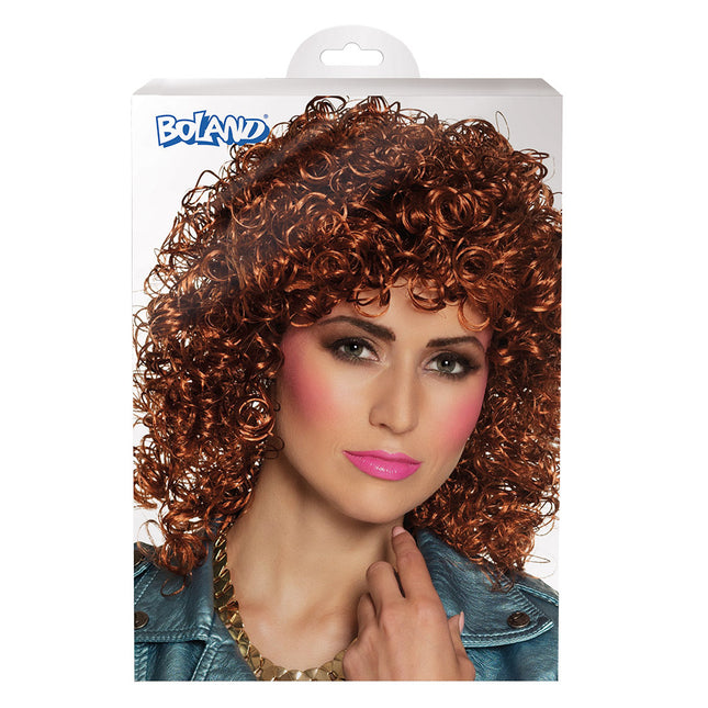 Brown Wig Curly Club