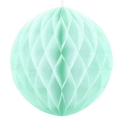 Honeycomb Ball Mint Green 40cm