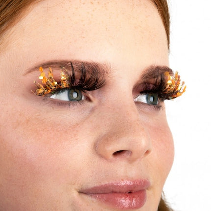 PXP Fake Lashes Glitter UV Orange Barranquilla