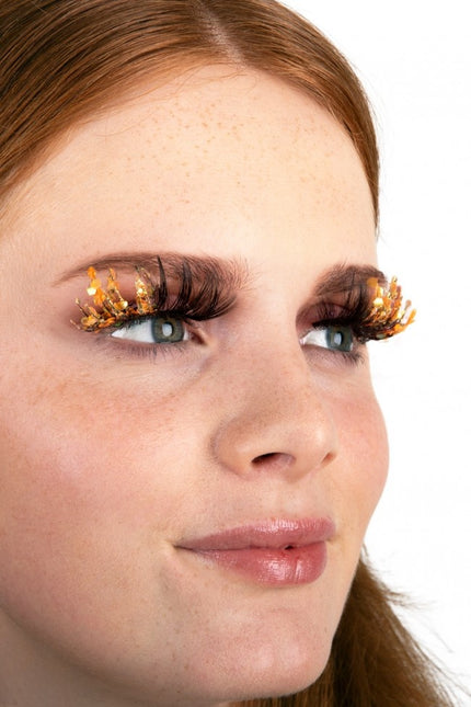 PXP Fake Lashes Glitter UV Orange Barranquilla