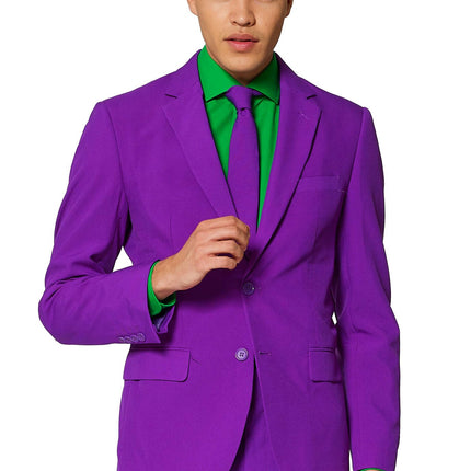 Fioletowy garnitur męski OppoSuits