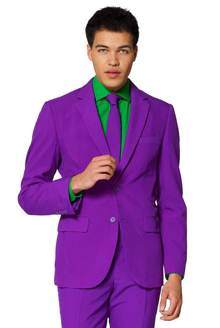 Fioletowy garnitur męski OppoSuits