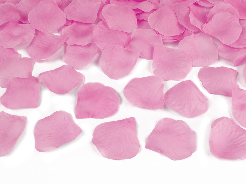 Konfetti Cannon różowe płatki róż 80cm