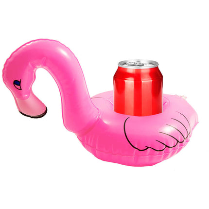 Nadmuchiwane uchwyty na kubki Flamingo 25cm 2szt.