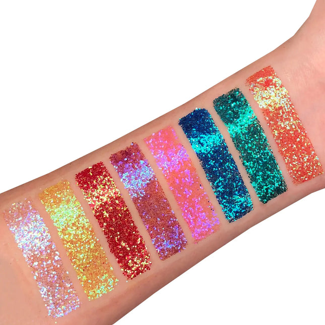 Moon Glitter Iridescent Fine Glitter Gel Cherry 12ml