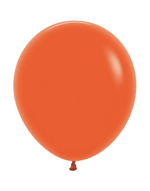 Balony pomarańczowe 45cm 25szt