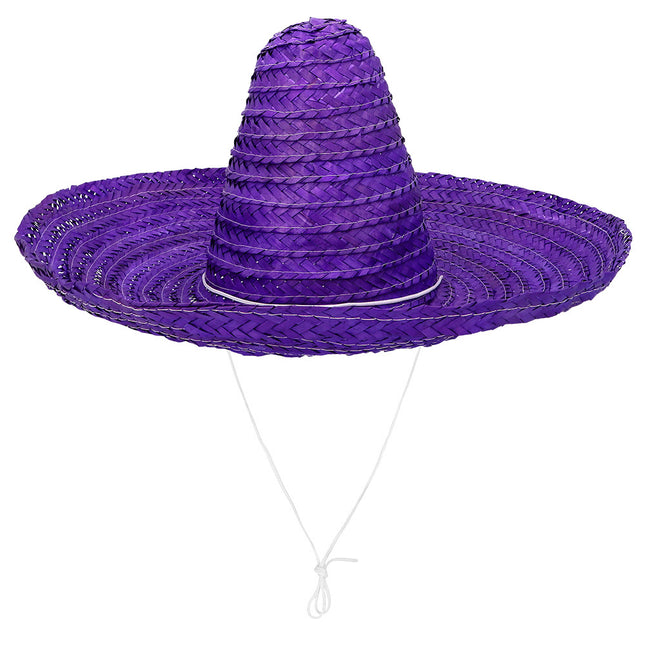 Fioletowe Sombrero 49 cm