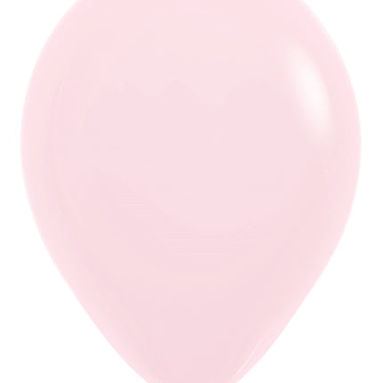 Balony Pastel Matte Pink 30cm 50szt