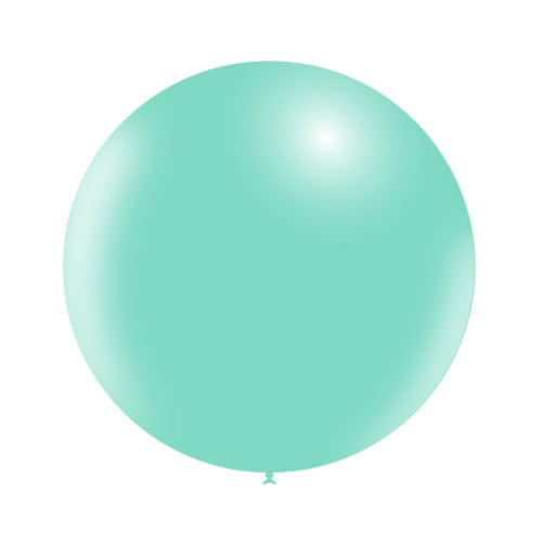 Jasnozielony balon gigant 60 cm