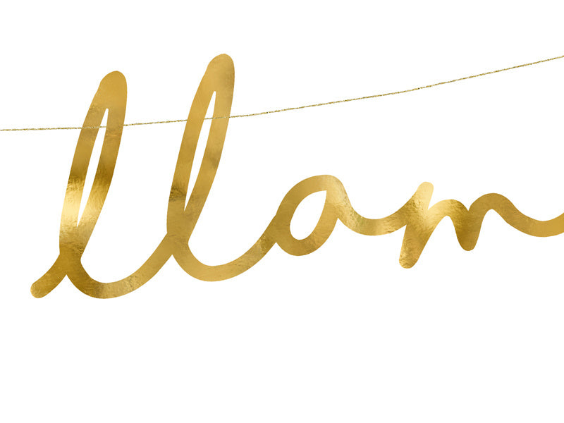 Baner Lalala Llama Gold 82cm