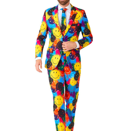 Smiley Drip Suit Men OppoSuits