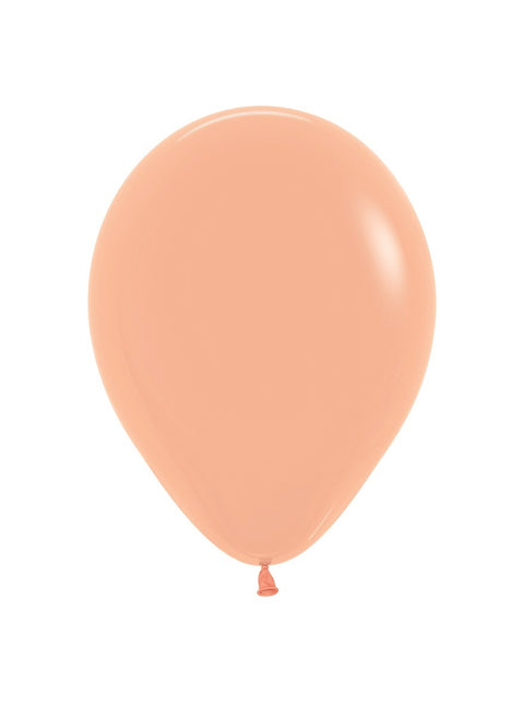 Balony Peach Blush 23cm 50szt