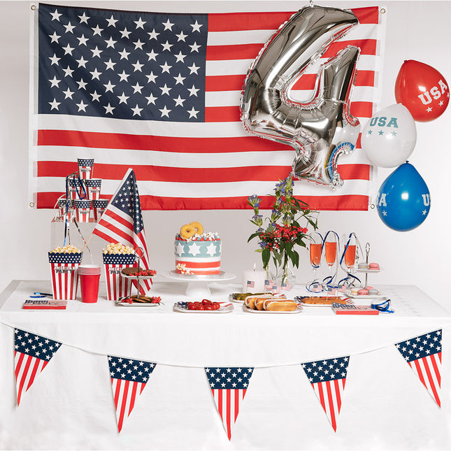 Talerzyki American Party Paper 23cm 10szt