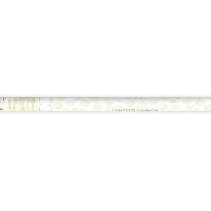 Konfetti Cannon Vanilla Cream Płatki róż 80cm