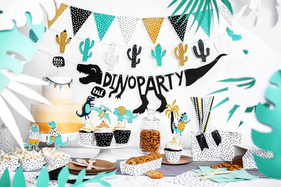 Girlanda z literkami Dino Party 90 cm