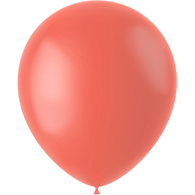 Balony pomarańczowe świeże kantalupa 33cm 10szt