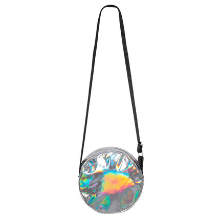 Torba na ramię Holographic Silver 20cm