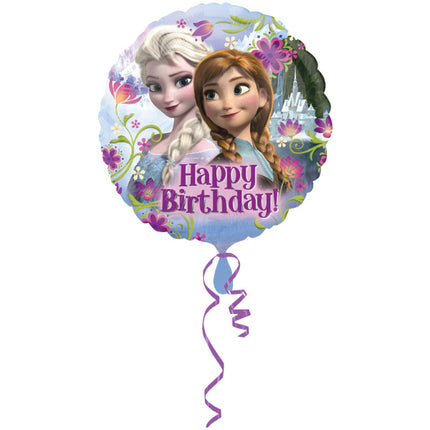 Frozen balon helowy Happy Birthday 43 cm pusty