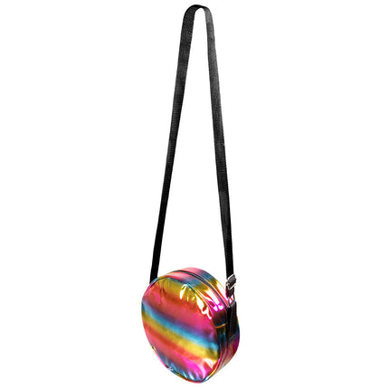 Torba na ramię Holographic Rainbow 20cm