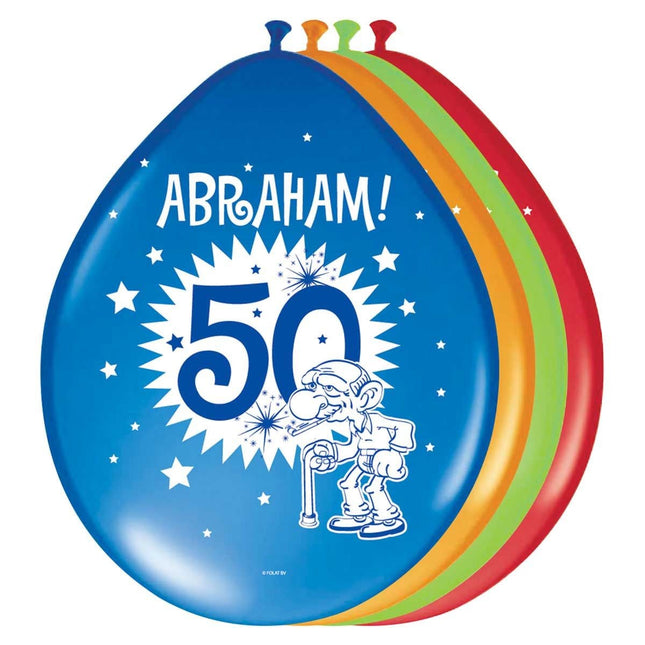 Balony Abraham Dekoracja 30cm 8szt