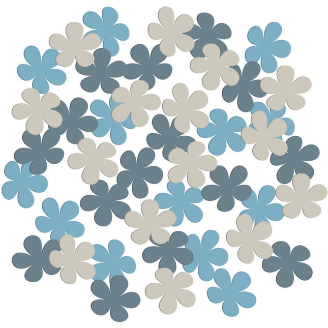 Kwiaty Confetti Blue