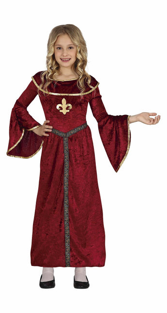 Kostium księżniczki dla dziewczynki Średniowiecze