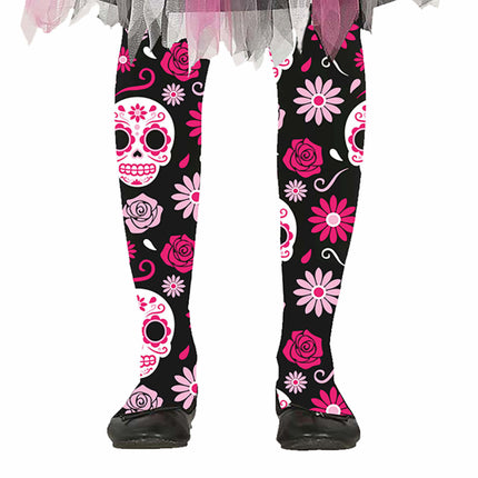 Dziecięce legginsy Dia De Los Muertos