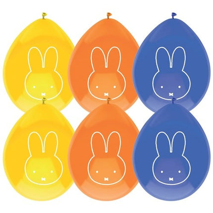 Balony Miffy 30cm 6szt