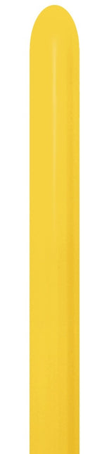 Balony do modelowania Nozzle Up Yellow 5cm 152cm 50szt