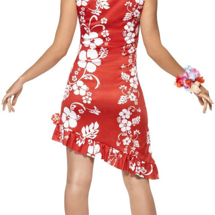 Hawaii Dress Red M