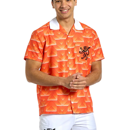 Pomarańczowa koszulka piłkarska Mistrzostw Europy 1988 OppoSuits