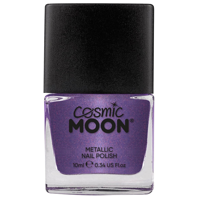 Metaliczny lakier do paznokci Cosmic Moon Purple 14ml