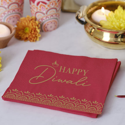 Serwetki Diwali 16cm 16szt