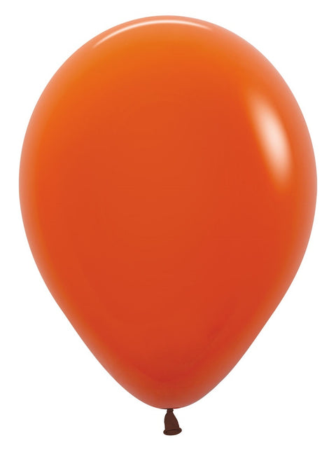 Balony Sunset Orange 30cm 12szt