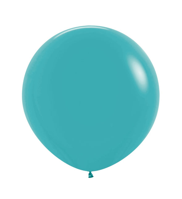 Balony Caribbean Blue 61cm 10szt