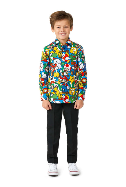 Super Mario Shirt Boy OppoSuits