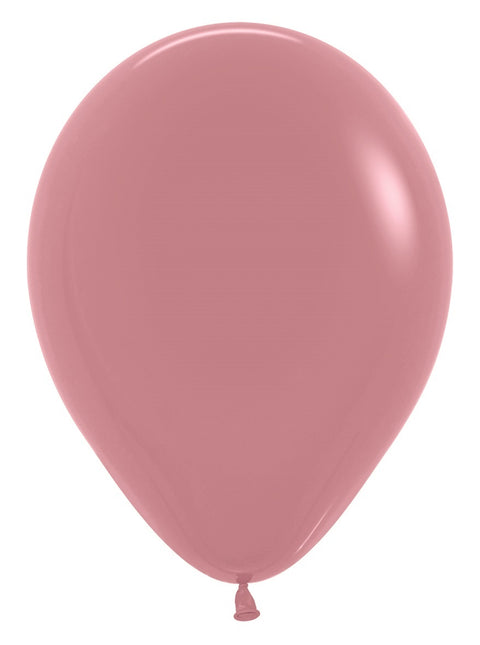 Balony Rosewood 30cm 12szt