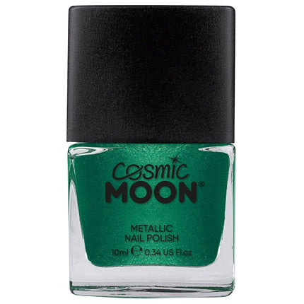 Cosmic Moon Metaliczny lakier do paznokci Zielony 14ml