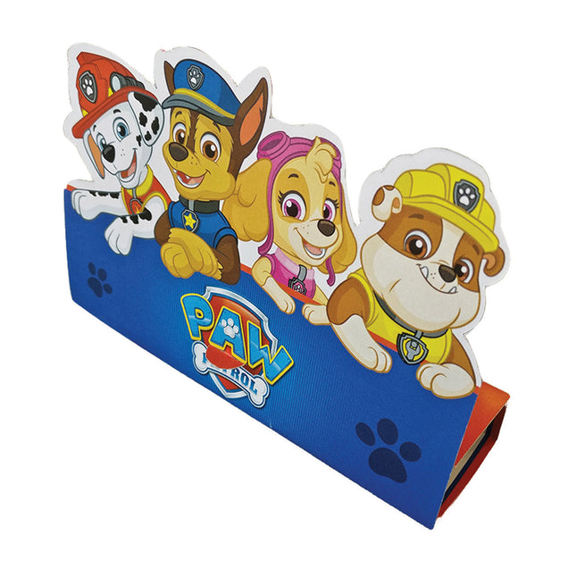 Zaproszenia Paw Patrol Dekoracja 21cm 8szt.