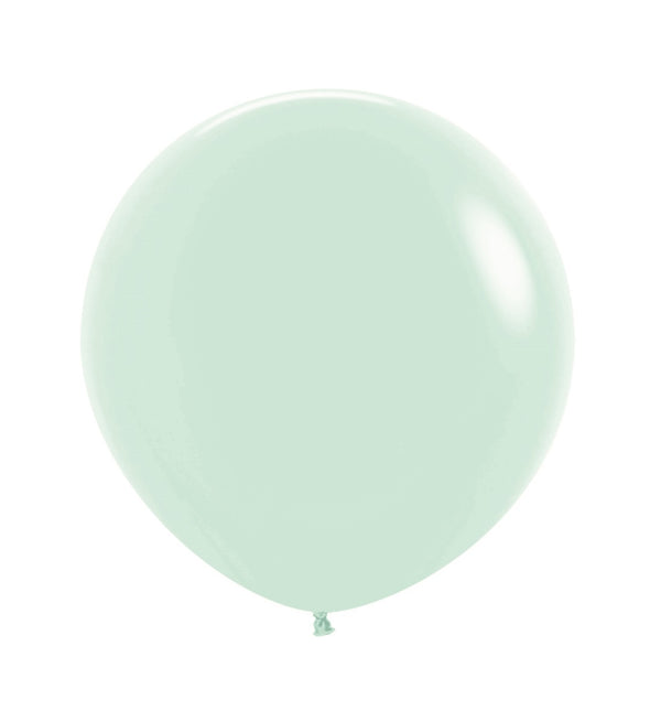 Balony Pastel Matte Green 61cm 10szt