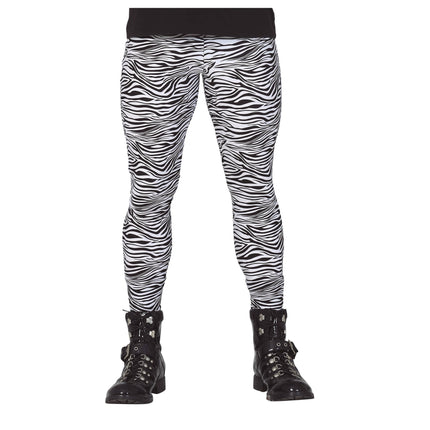 Legginsy damskie Zebra