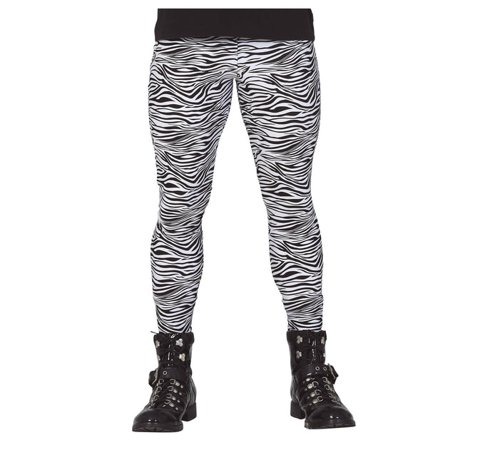 Legginsy damskie Zebra