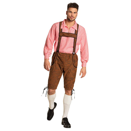 Lederhosen Brown i bluzka