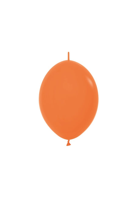 Balony pomarańczowe 15cm 50szt