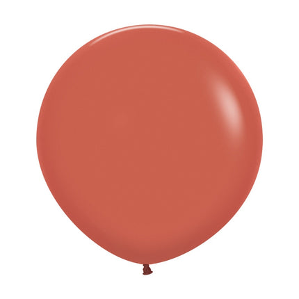 Balony terakota 61cm 10szt