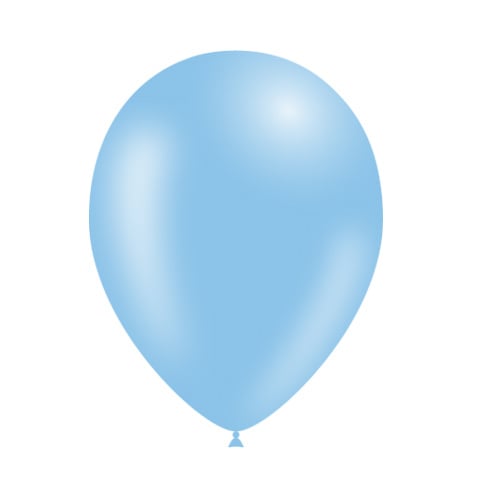 Balony jasnoniebieskie 25cm 10szt