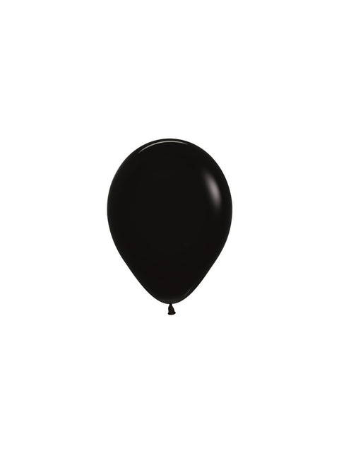 Balony czarne 12cm 50szt