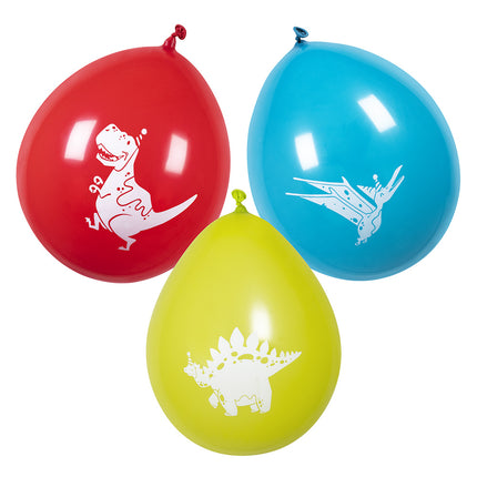 Balony Dino 25cm 6szt