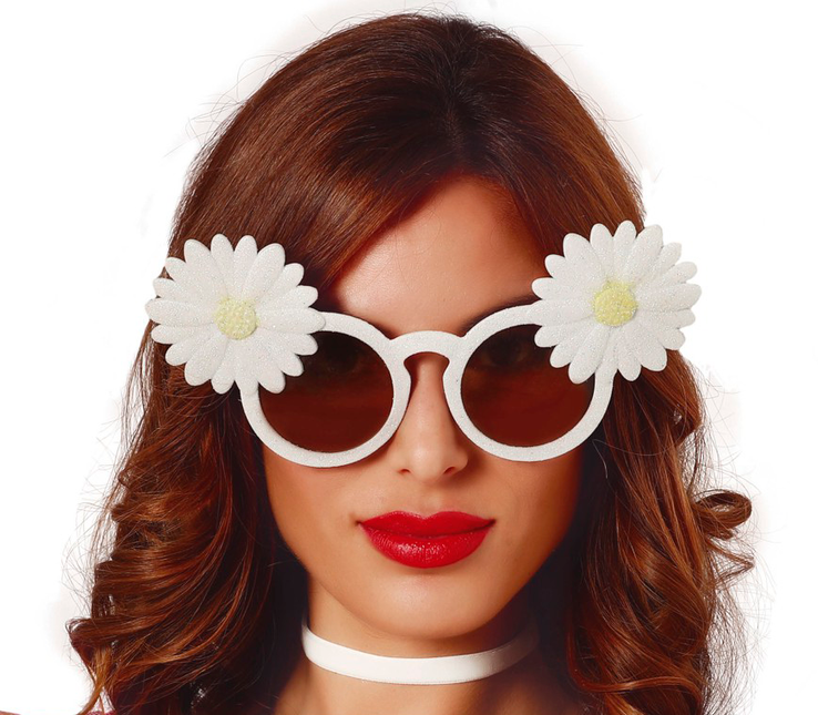 Okulary Daisies White