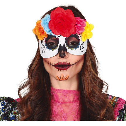 Halloweenowa maska La Catrina